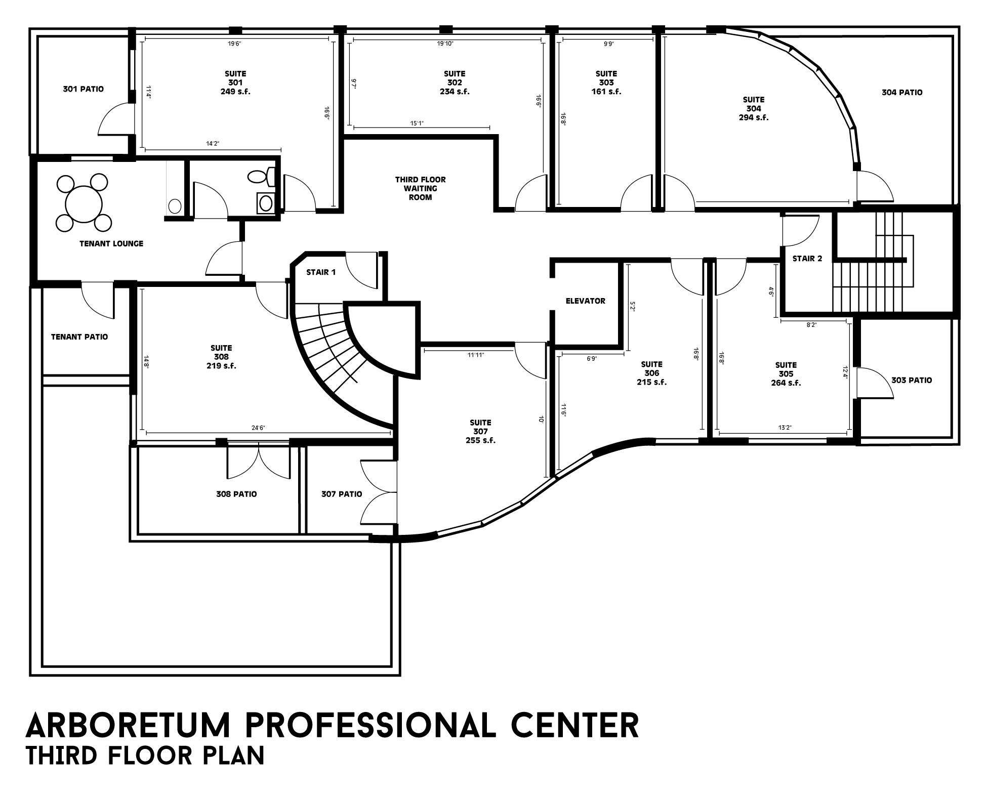 Building Floor Plans Arboretum Professional Center